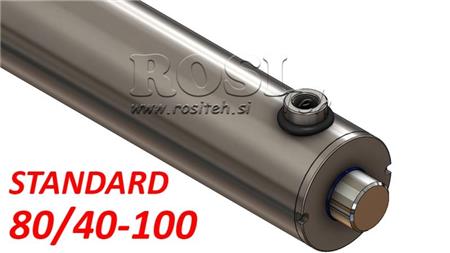 STANDARDOWY CYLINDER HYDRAULICZNY 80/40-100