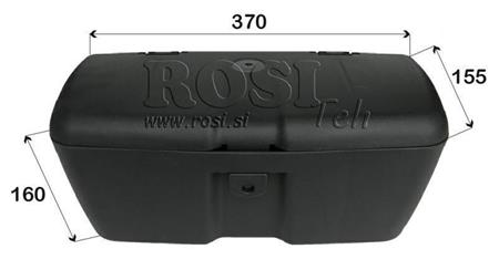 PVC BOKS 370X160X155