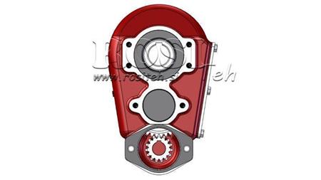 GIRKASSE - GIRKASSE RT150 FOR HYDRAULISK MOTOR MP/MR/MS/MH FORHOLD 12:1