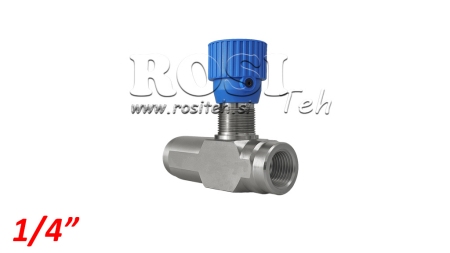 SRAUTO REGULIATORIUS VRFU - SILENCER NON-RETURN VALVE 1/4 ONE-WAY - 15LIT