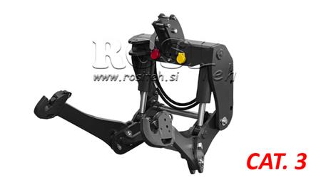 UNIVERSAL KIT FRONT HYDRAULIKK 3KAT FOR TRAKTOR 2250KG