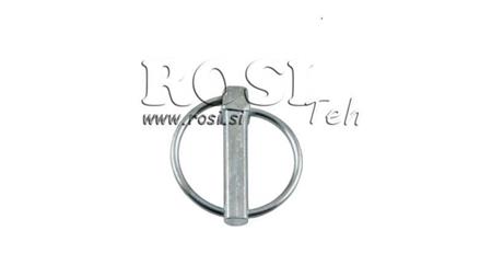 SAUGOS APVALUS KLIPAS 6 mm (10 VNT)