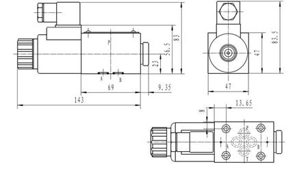 CETOP 3_1 RITĖ DIMENSIJOS 2A