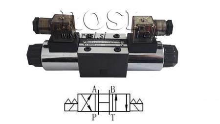 HIDRAULINIS ELEKTROMAGNETINIS VOŽTUVAS CETOP 3 12/24/230V N3