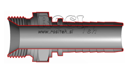HIDRAULINĖ SĄSAJA BSP VYRAS DN13-M22X1,5