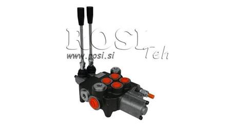 VALVOLA IDRAULICA 2xP80 FLOTTA
