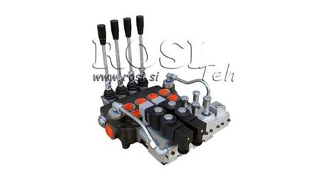 ZAWÓR HYDRAULICZNY 4xP80 - EO 12V
