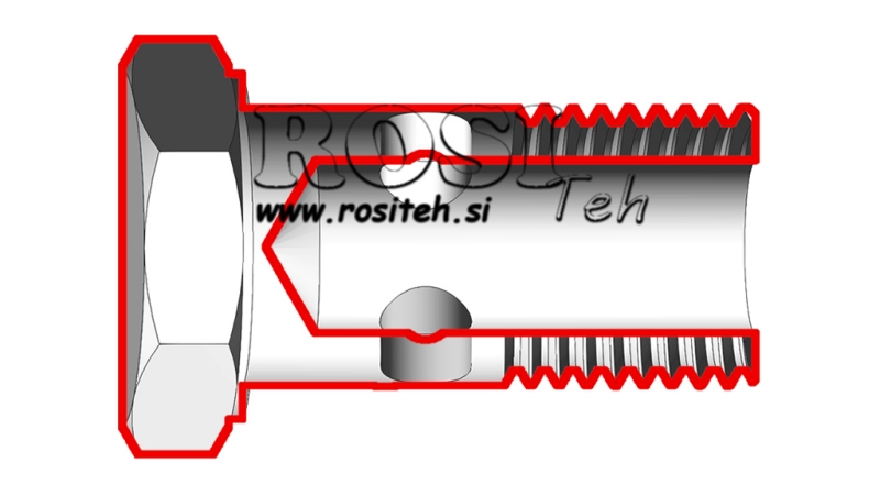 HIDRAVLIČNI VOTLI VIJAK 1/8