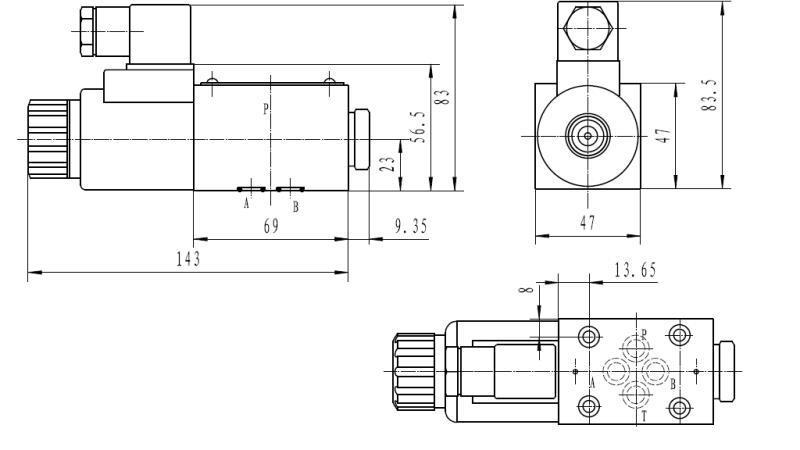 CETOP 3_1 RITĖ DIMENSIJOS 6A