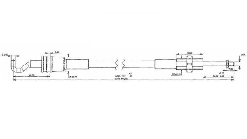 PINTA L=2500 - MORSE-dimensions